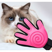 Pet cat cleaning mittens pet cat dog grooming massage mittens dog bath massage brush