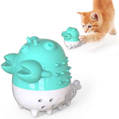 2020 New Amazon Hot Sale Pet Cat Catnip Toothbrush Sound Toy  Lobster